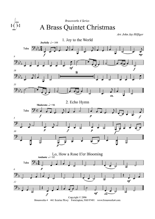 A Brass Quintet Christmas - Tuba