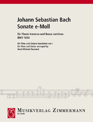 Sonata E minor in E minor