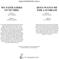 My Faith Looks Up To Thee / Jesus Wants Me For A Sunbeam