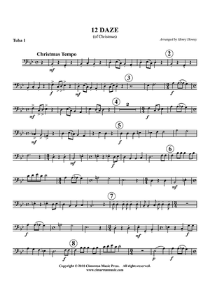 12 Daze (of Christmas) - Tuba 1