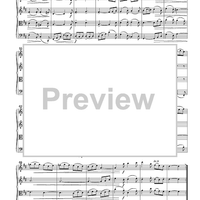 Gigue - from Suite #3 in D Major - Score