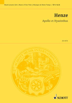 Apollo et Hyazinthus - Full Score
