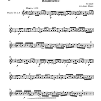 Badinerie - Piccolo Trumpet in A