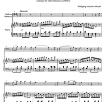 Serenade from Don Giovanni KV527 - Score