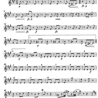 Auf der Jagd Op.373 - Violin 2