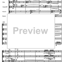 Comedy for Five Winds - Score
