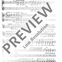 Der Struwwelpeter - Choral Score