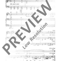 Music - Vocal/piano Score