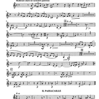 Prélude, Passacaille et Postlude - Horn