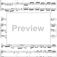 Sonata No. 1 in D Major - Score