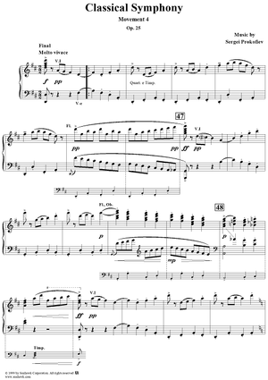 Op. 25, Movement 4