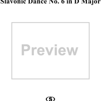 Slavonic Dance No. 6 in D Major, Op. 46, No. 6