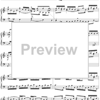 Sonata for Clavier in A Minor, BWV965
