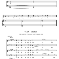 Messiah, no. 35: Let all the angels of God worship Him - Piano Score