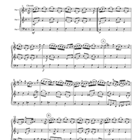 Wachet Auf - Chorale from Cantata #140 - Score