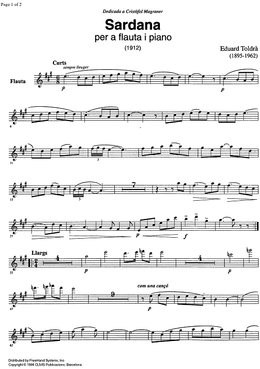 Sardana - Flute