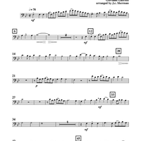 Canzon Seconda a Quattro for Tuba/Euphonium Quartet - Euphonium 1 BC