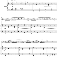 "G" Blues - Piano Score