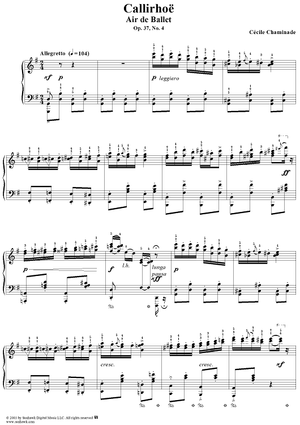 Callirhoë, Op. 37, No. 4