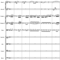 Chorus from Cantata no. 113  ("Herr Jesu Christ, du höchstes Gut") - Full Score