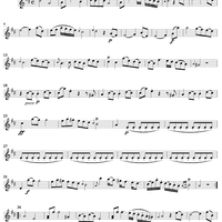 Trio in D Major, Op. 3, No. 4 - Violin 1