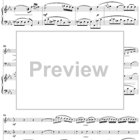 Piano Trio in E-flat Major, HobXV/11 - Piano Score
