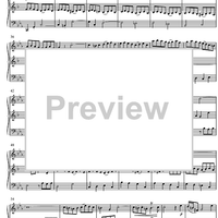 Prelude and Fugue No. 5 KV404A - Score