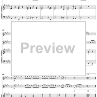 Suite No. 4 in E Major - Piano Score