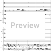 Double Clavier Concerto No. 2 in C Major, Movement 3   (BWV 1061) - Score