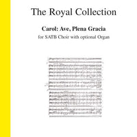 Carol: Ave, Plena Gracia - Choral Score