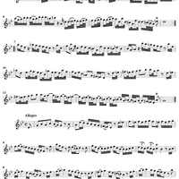 Flute Sonata in G Minor, Op. 2, No. 6 - Flute