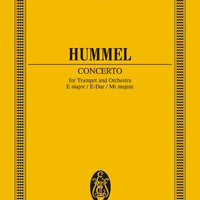 Concerto E Major - Full Score