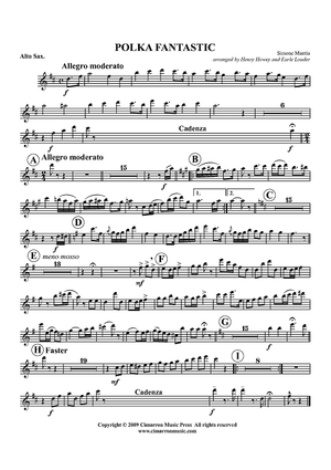 Polka Fantastic - Alto Sax