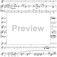 "Gelobet sei der Herr, mein Gott", Aria, No. 3 from Cantata No. 129: "Gelobet sei der Herr, mein Gott" - Piano Score