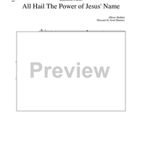 All Hail the Power of Jesus' Name - Cornet 1/Trumpet 1