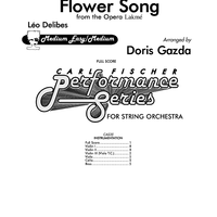 Flower Song - Score