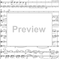 String Quartet in F Major, Movement 2 - Score