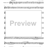 Three Early American Shaped Note Anthems - Trumpet 2 in B-flat