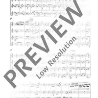 Petit quatuor - Score and Parts