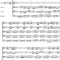 Sonatina from Cantata no. 106  ("Gottes Zeit is die allerbeste Zeit") - Full Score