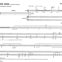 Symphonia nona (in secundo nocturno) - Score