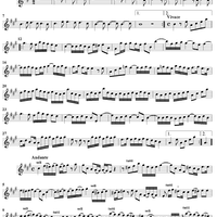 Introduzzione à Tre - Flute 1/Violin 1