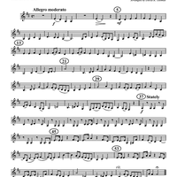 Ode to Joy - Clarinet 3 in B-flat (op. Alto Cl.)