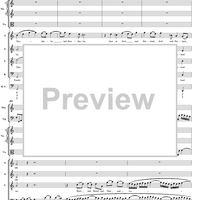 Choral from Cantata no. 147  ("Herz und Mund und That und Leben") - Full Score