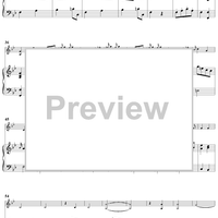 Violin Sonata No. 10 in B-flat Major, K15 - Piano Score