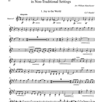 Four Traditional Christmas Trios In Non-Traditional Settings - Horn in F