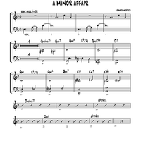 A Minor Affair - Piano