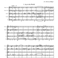 A Brass Quintet Christmas - Score