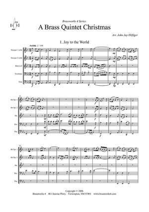 A Brass Quintet Christmas - Score