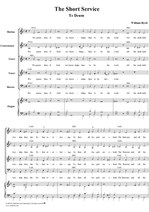 Te Deum - No. 2 from "Short Service"
